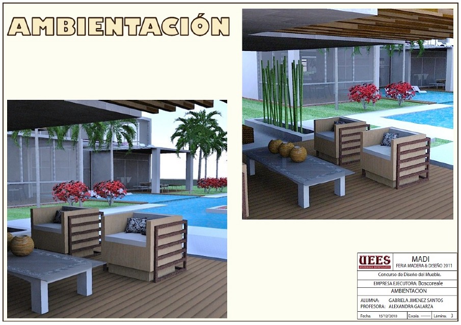 CONCURSO DISEÑO DE MUEBLE - GABY DESIGN